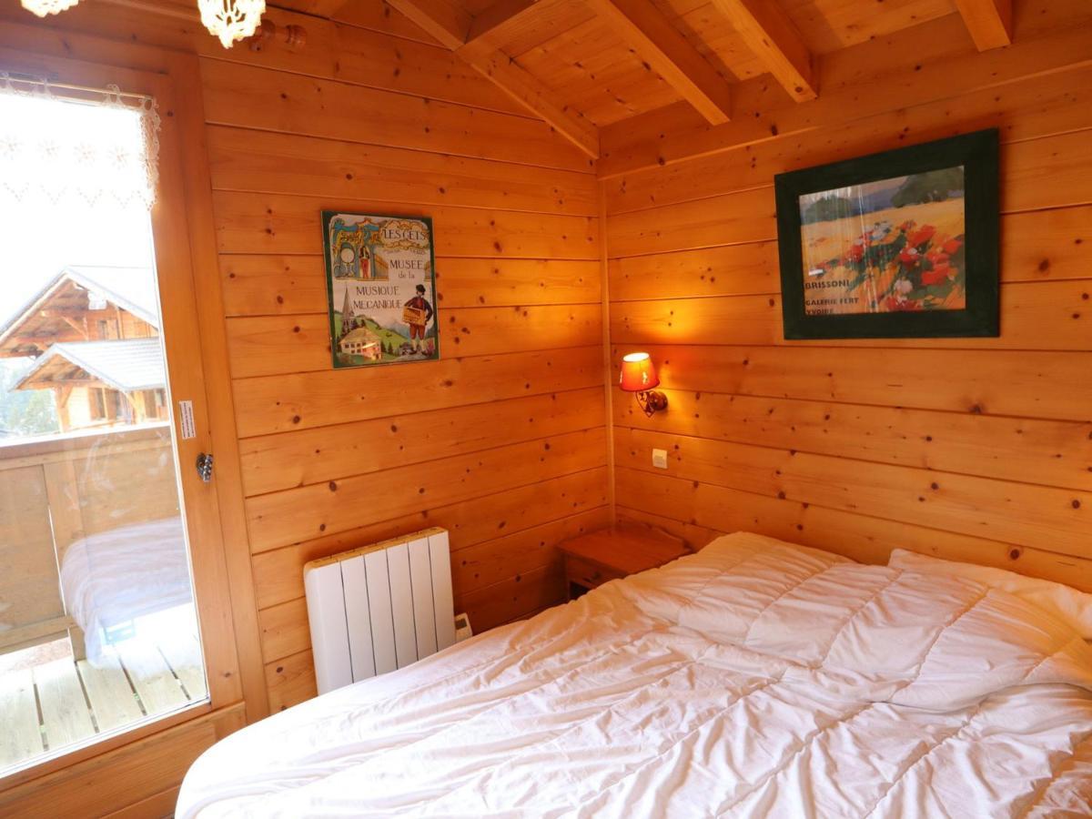 Chalet Cosy Aux Gets, Proche Du Lac Avec Sauna Et Parking Prive - Fr-1-623-58 Les Gets Εξωτερικό φωτογραφία